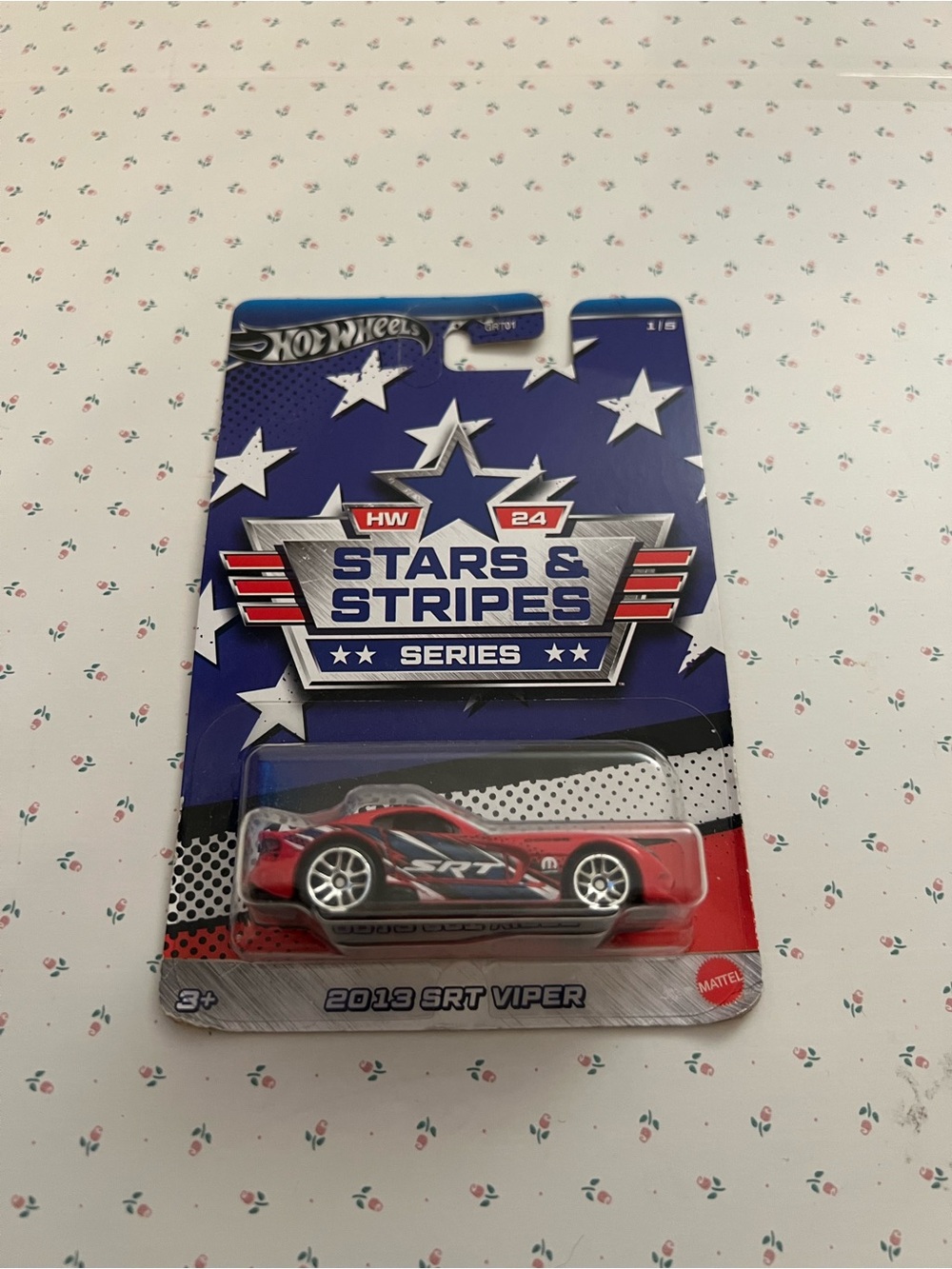 Hot Wheels 2013 SRT Viper - Stars & Stripes Series (HW 24) - 1/5 - Red